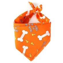 Load image into Gallery viewer, Benepaw Print Medium Large Dog Bandana Fashion Flag Soft Cotton Polyester Pet Bibs Scarfs Halloween Dog Accessories 4 Patterns