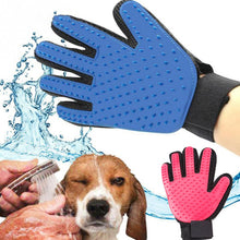 Load image into Gallery viewer, YVYOO Pet Glove Cat Grooming Glove Cat Hair Deshedding Brush Gloves Dog Comb for Cats Bath Clean Massage Hair Remover Brush