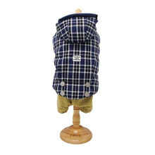 Load image into Gallery viewer, Ambaby 2019 Autumn Winter Pet Clothes Plaid Hooded 4-Legged Warm Dog Jacket Dog Clothes For Small Medium Large Size Dog Cat Pets