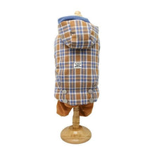 Load image into Gallery viewer, Ambaby 2019 Autumn Winter Pet Clothes Plaid Hooded 4-Legged Warm Dog Jacket Dog Clothes For Small Medium Large Size Dog Cat Pets